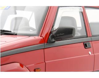 Alfa 75 1.8i Turbo Evoluzione 1987  rot Laudoracing 1:12 Resinemodell (Türen, Motorhaube... nicht zu öffnen!)